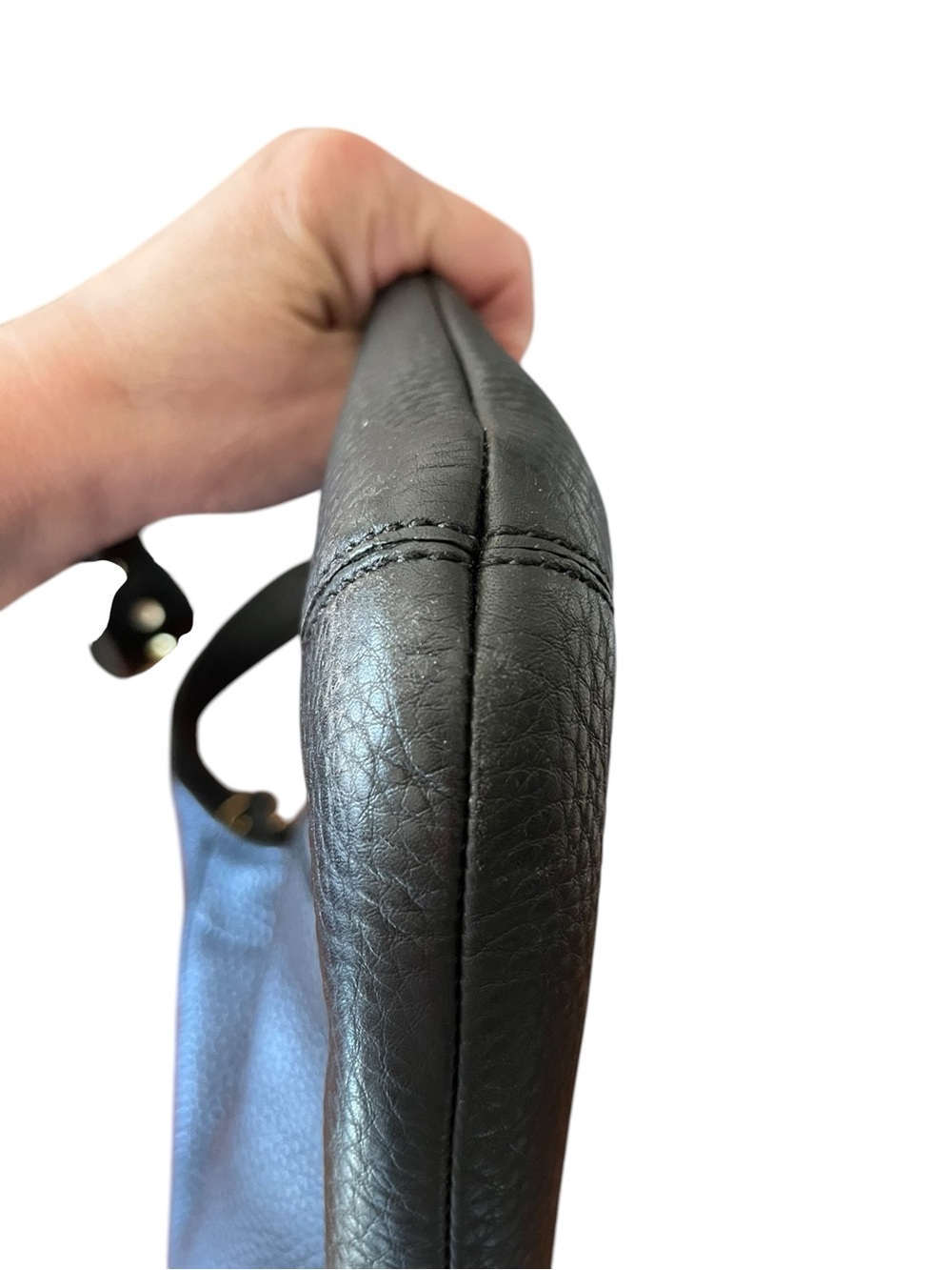 COACH Black Pebbled Leather Ergo Shoulder Bag - Picture 3 of 10